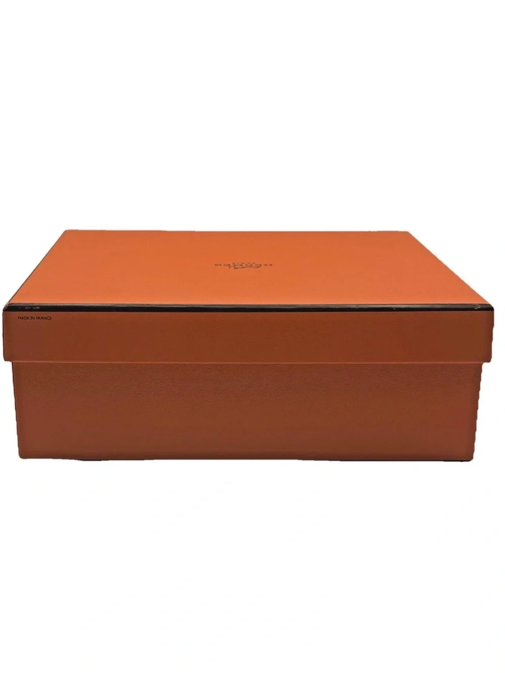 Hermes Orange Medium Gift Storage Box (Empty) Logo 8